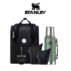 Set Matero Patagonia Premium + Termo Stanley 1.2L + Mochila Impermeable + Estuches Ecocuero + Bombilla y Mate - tienda online