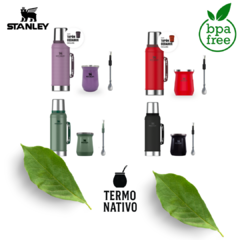 Combo Stanley: Termo 950 ml + Mate 236 ml + Bombilla Spoon - comprar online