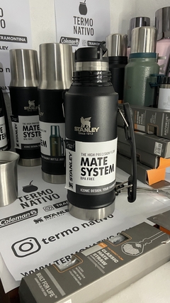 Termo Mate System 1 Litro – Calidad Premium, Acero Inoxidable, Conservación Extrema - Termo Nativo
