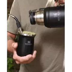 Bombilla Stanley Mate Straw Classic con Control de Flujo - La Experiencia Perfecta para Amantes del Mate - Termo Nativo
