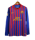 Camisa Barcelona Manga Longa Home 2011/12 - Retrô Nike