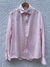 Camisa Social Rosa Listrada – Fatto a Mano - comprar online
