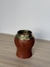 Mate torpedo de Algarrobo con Virola de Bronce Cincelada