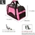BOLSA TRANSPORTE E VIAGEM PET DOBRAVEL ROSA na internet