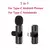 Microfone de Lapela Sem Fio Portátil Profissional AirVox - iPhone e Android - comprar online