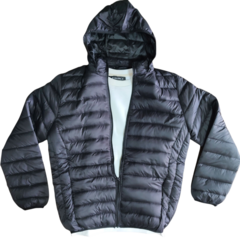 Campera canelones negra SCH