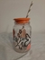 Vaso vidrio mariposas - comprar online