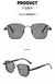 Imagem do Óculos de Sol Polarizado Masculino | Estilo, Proteção e Conforto - Garanta proteção total para seus olhos com muito estilo! Este óculos de sol polarizado masculino é ideal para quem busca visual moderno e segurança ao dirigir, praticar esportes ou passear ao ar livre. Com proteção UV400 e lentes que reduzem o reflexo da luz, ele proporciona uma visão mais nítida e confortável em qualquer situação.