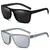 Óculos de Sol Polarizados 1/2 Unissex | Masculino & Feminino | UV400 - Proteção e estilo para todas as ocasiões! Estes óculos de sol polarizados são ideais para quem busca conforto visual e proteção máxima contra os raios UV. Perfeitos para pesca, esportes ao ar livre e uso diário, eles unem design moderno com alta funcionalidade.