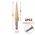Conjunto com 3 Brocas de Passo HSS Titânio | 3-12mm | 4-12mm | 4-20mm | Sulco Reto - Perfuração precisa e versátil em diversos materiais! Este kit com 3 brocas de passo HSS com revestimento de titânio é ideal para profissionais e hobbystas que precisam de eficiência, durabilidade e múltiplos tamanhos em uma só ferramenta. na internet