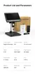 Microscópio Digital para Moedas – Tela IPS 7" | 5MP | Zoom 1200x | Foco Ultra Preciso - Explore cada detalhe com nitidez surpreendente! Ideal para colecionadores, técnicos e entusiastas, este microscópio digital é perfeito para análise de moedas, selos, placas eletrônicas, joias e muito mais. - loja online