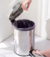 CESTO DE BASURA PLATEADO