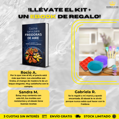 Kit de Cocina Premium en Silicona + Ebook de Recetas - Monarka Store
