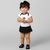 Vestido Body Atlético Mineiro Colorido Galo Bebê Oficial na internet