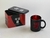 CANECA VIDRO DIAMOND METALIC LATA TIMES - FLAMENGO - comprar online