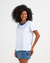 Camisa Feminina Cruzeiro Casual Entrelaço Oficial - comprar online