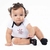 Kit Bebê 3 Peças Corinthians Body + Tiara e Pantufa Menina Timão Oficial - loja online
