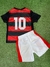 Imagem do KIT INFANTIL FLAMENGO MINI CRAQUE CAMISA E SHORT OFICIAL