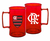 Caneca Acrílica Flamengo 400ml Vermelha Oficial