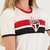 Camisa Feminina São Paulo Casual Stencil Oficial - loja online