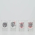 Conjunto 4 Copos Dose Corinthians Kit Cachaça Oficial - comprar online