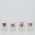 Conjunto 4 Copos Dose São Paulo Kit Cachaça Oficial - comprar online