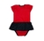 Vestido Body Flamengo Menina Colorido Bebê Oficial na internet