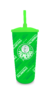 Copo Canudo Palmeiras Oficial