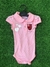 Body Polo Rosa Flamengo Roupa Bebê Oficial - Fanáticos Sports