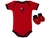 Body e Pantufa do Flamengo Kit 2 Peças Mengão Oficial