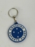 Chaveiro Cruzeiro Emborrachado Escudo Oficial - Fanáticos Sports