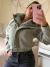 CAMPERA PAÑO CAPUCHA PELOS - comprar online