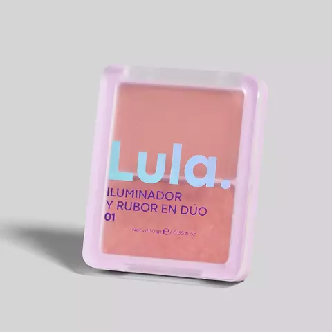 LULA HIGHLIGHTER AND BLUSH DUO