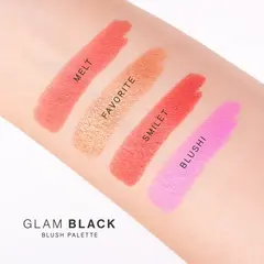 PALETA DE RUBORES GLAMBLACK en internet