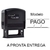 Carimbo Automático - Escrita Pago Com Data