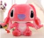 Pelúcia Stitch Angel da Lilo Gigante 60cm Rosa Super Macio - Pantior
