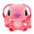 Pelúcia Stitch Angel da Lilo Gigante 60cm Rosa Super Macio