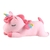 Unicórnio Pelúcia Dormindo Almofada Brinquedo Menina 60cm