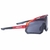 Óculos Ciclismo Wild Uv400 Lente Fumê Armação Vermelho Preto - comprar online