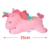 Unicórnio Pelúcia Dormindo Almofada Brinquedo 35cm Original - Pantior