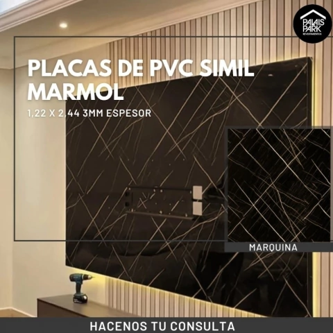 PLACAS PVC SIMIL MARMOL - comprar online