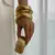 Pulseira Gota de Impacto – Metal Largo Estilo Bold Feminino - comprar online