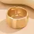 Pulseira Gota de Impacto – Metal Largo Estilo Bold Feminino