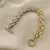 Pulseira Bicolor – Corrente Larga em Ouro e Prata - comprar online