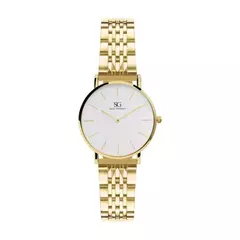 Relógio Feminino Dourado Madison Gold 32mm