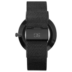 Imagem do Relógio Minimalista Pulseira Preta Houston Full Blue 40mm
