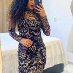 Vestido Tule Buquê de Flores - comprar online