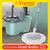 Balde Mop Giratório 360º – 12 Litros com Cesto Inox e Cabo Extensor de 1,10m
