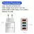 Carregador de Parede Maerknon 4 Portas USB 48W – Carga Rápida 3.0 na internet