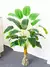 Imagem do 1pc Planta Artificial Grande Palmeira Tropical com Folhas de Bananeira